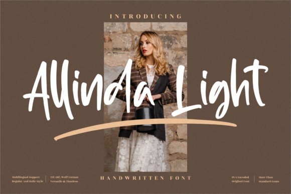 Allinda Light Font - Featured Image