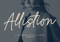 Allistion Font - Featured Image