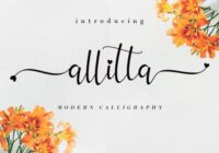 Allitta Font - Featured Image