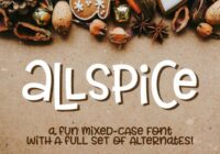 Allspice Font - Featured Image