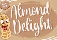 Almond Delight Font - Featured Image