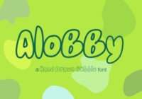 Alobby Font - Featured Image