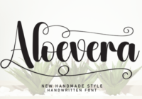 Aloevera Font - Featured Image