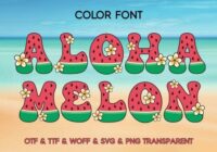 Aloha Melon Font - Featured Image