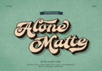 Alone Mate Font - Featured Image