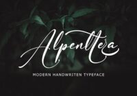 Alpenttera Font - Featured Image