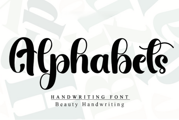 Alphabets Font - Featured Image