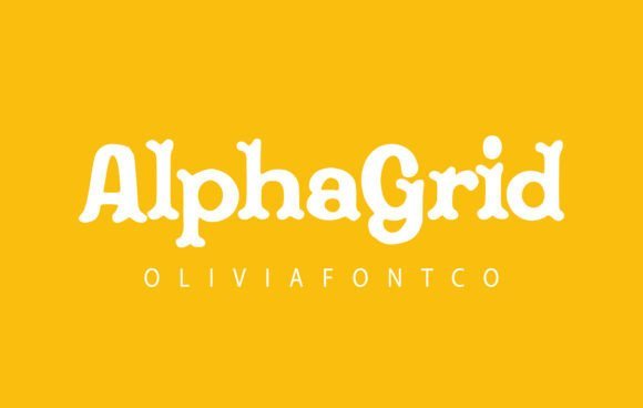 Alphagrid Font - Featured Image