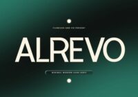 Alrevo Font - Featured Image