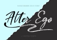 Alter Ego Duo Font - Featured Image