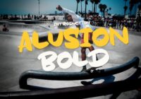 Alusion Bold Font - Featured Image