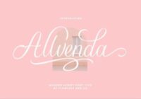 Alvenda Font - Featured Image