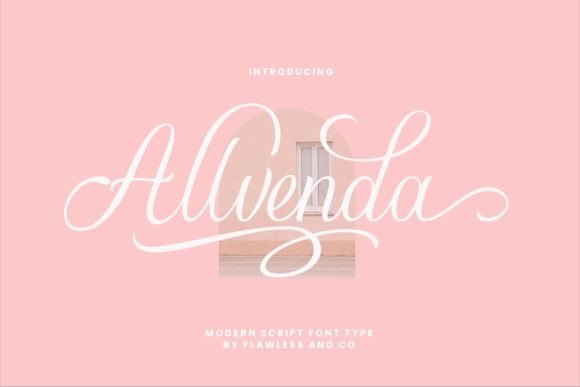 Alvenda Font - Featured Image