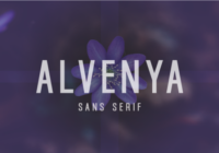 Alvenya Font - Featured Image