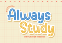Always Study Font - Featured Image