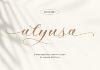 Alyusa Font - Featured Image