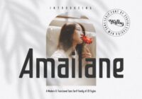 Amailane Font - Featured Image
