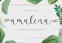 Amalena Font - Featured Image