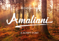 Amaliani Font - Featured Image