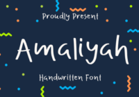 Amaliyah Font - Featured Image