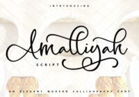 Amalliyah Font - Featured Image