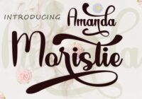 Amanda Moristie Font - Featured Image