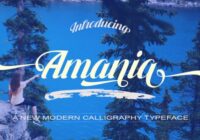 Amania Font - Featured Image