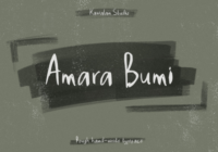 Amara Bumi Font - Featured Image