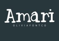 Amari Font - Featured Image