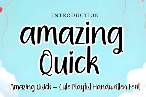 Amazing Quick Font - Featured Image