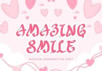 Amazing Smile Font - Featured Image