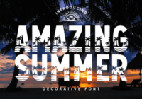 Amazing Summer Font - Featured Image