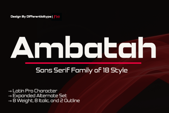 Ambatah Font - Featured Image