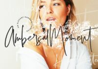 Ambersal Moment Font - Featured Image