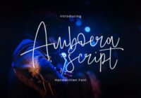 Amboera Script Font - Featured Image