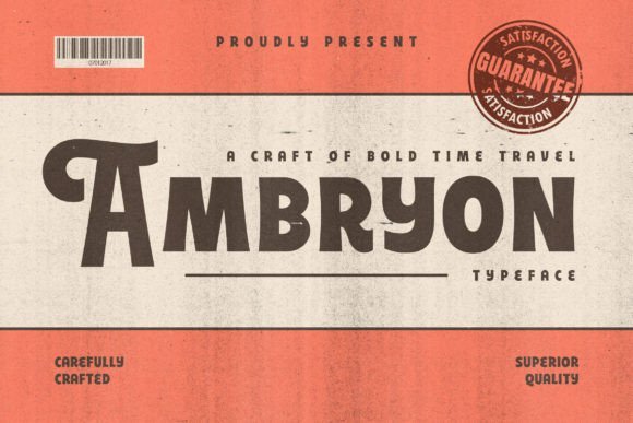 Ambryon Font - Featured Image