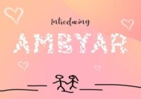 Ambyar Font - Featured Image