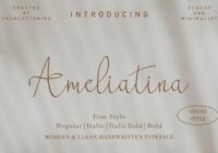 Ameliatina Font - Featured Image