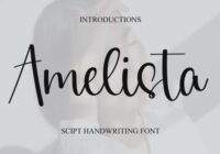 Amelista Font - Featured Image