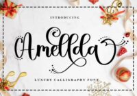 Amellda Font - Featured Image
