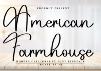 American Farmhouse Font - Featured Image