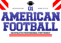 American Football 01 Font - Featured Image