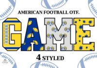 American Football Rams Font - Featured Image