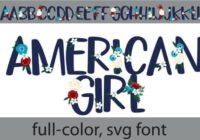 American Girl Font - Featured Image