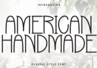 American Handmade Font - Featured Image