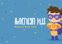 American Kids Font - Featured Image