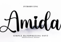 Amida Font - Featured Image