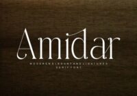 Amidar Font - Featured Image