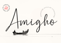 Amigho Font - Featured Image