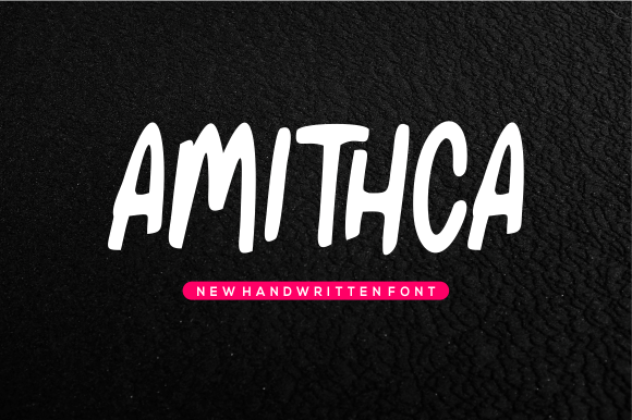Amithca Font - Featured Image